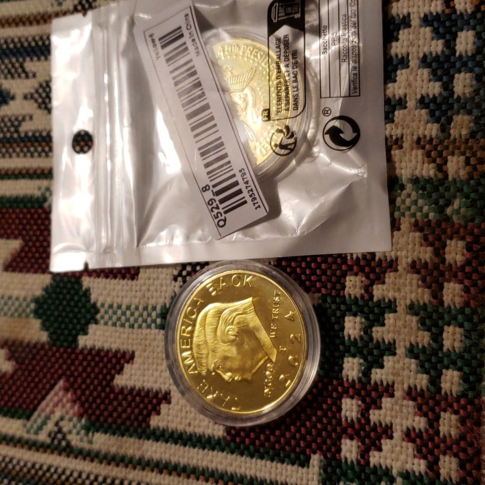 2  Trump coins
